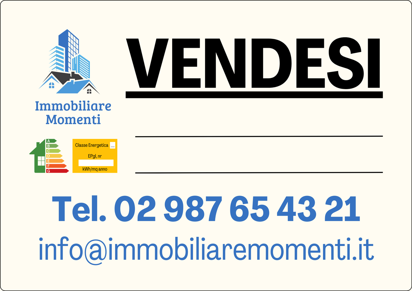 Cartelli Immobiliari Personalizzati
