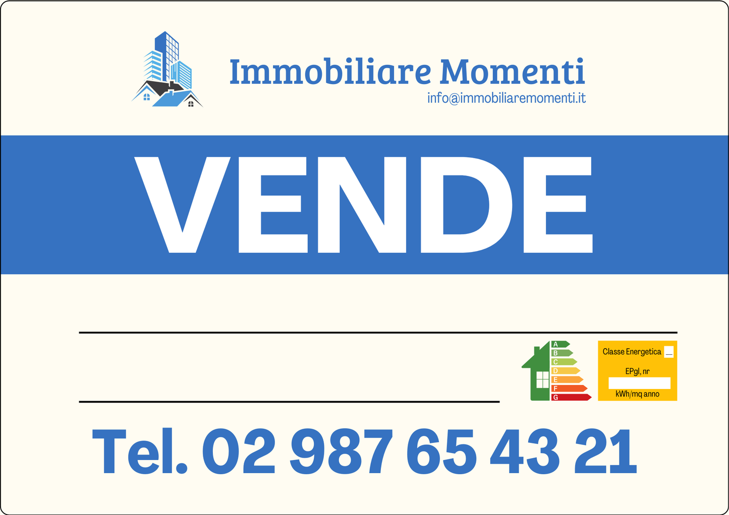 Cartelli Immobiliari Personalizzati