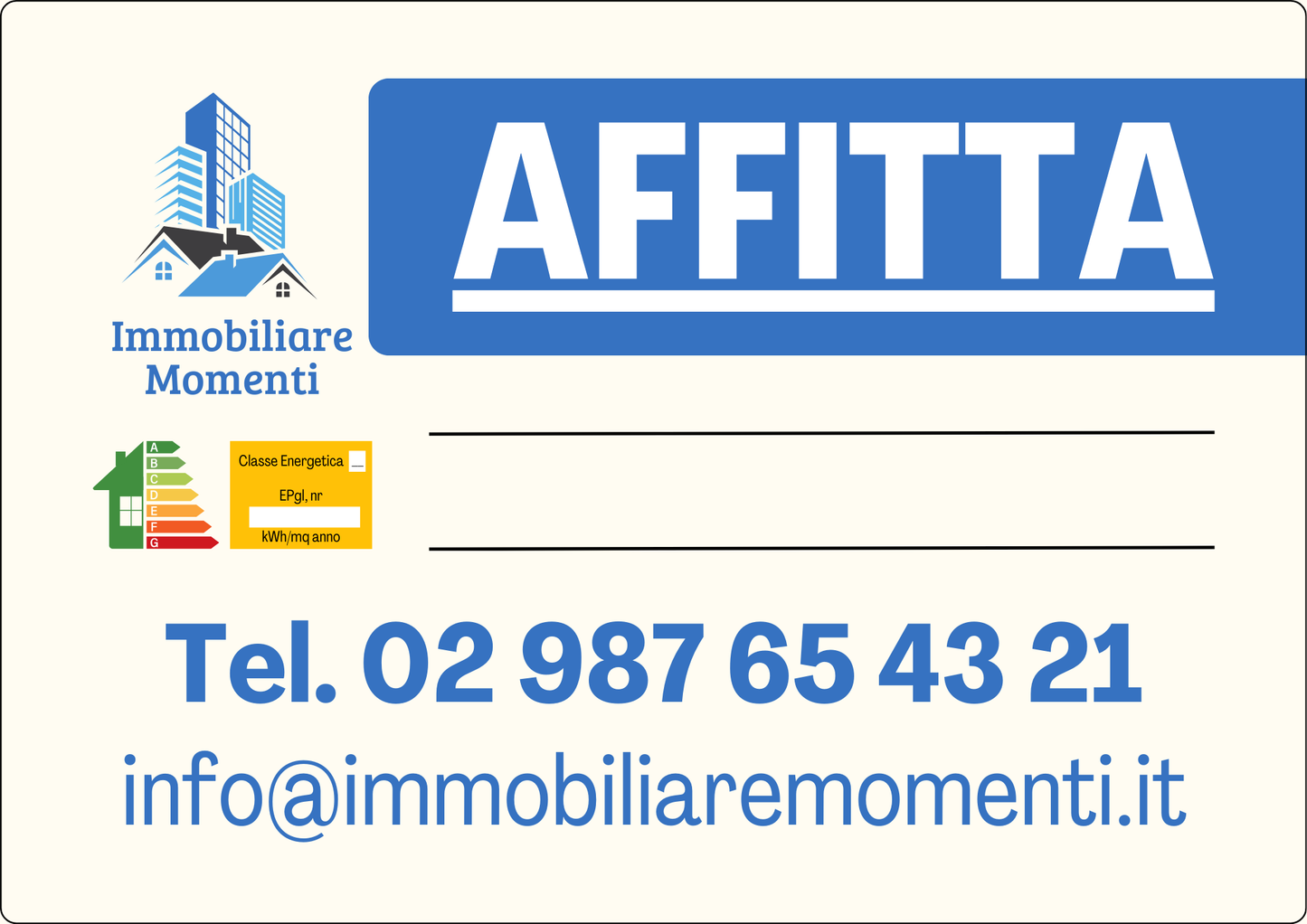 Cartelli Immobiliari Personalizzati