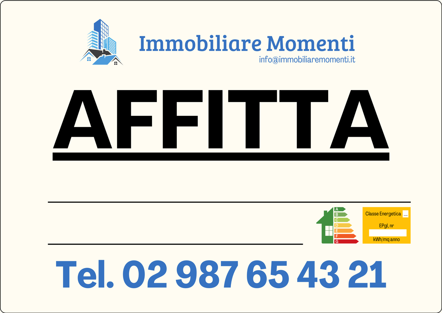 Cartelli Immobiliari Personalizzati