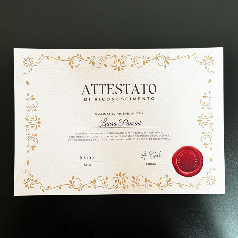 Attestati e Diplomi